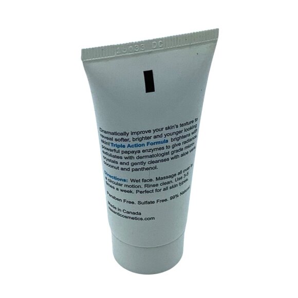 Vasanti BrightenUp! Enzymatic Face Rejuvenator Exfoliating Cleanser 20g Papaya - Picture 2 of 2
